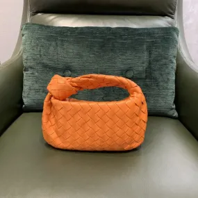 BV Mini Jodie Bag For Women 11in/28cm In Tangerine 651876VCPP57003