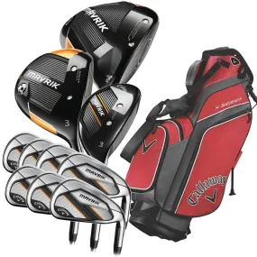 Callaway MAVRIK 22 11-Piece Stand Bag Package Set – Graphite