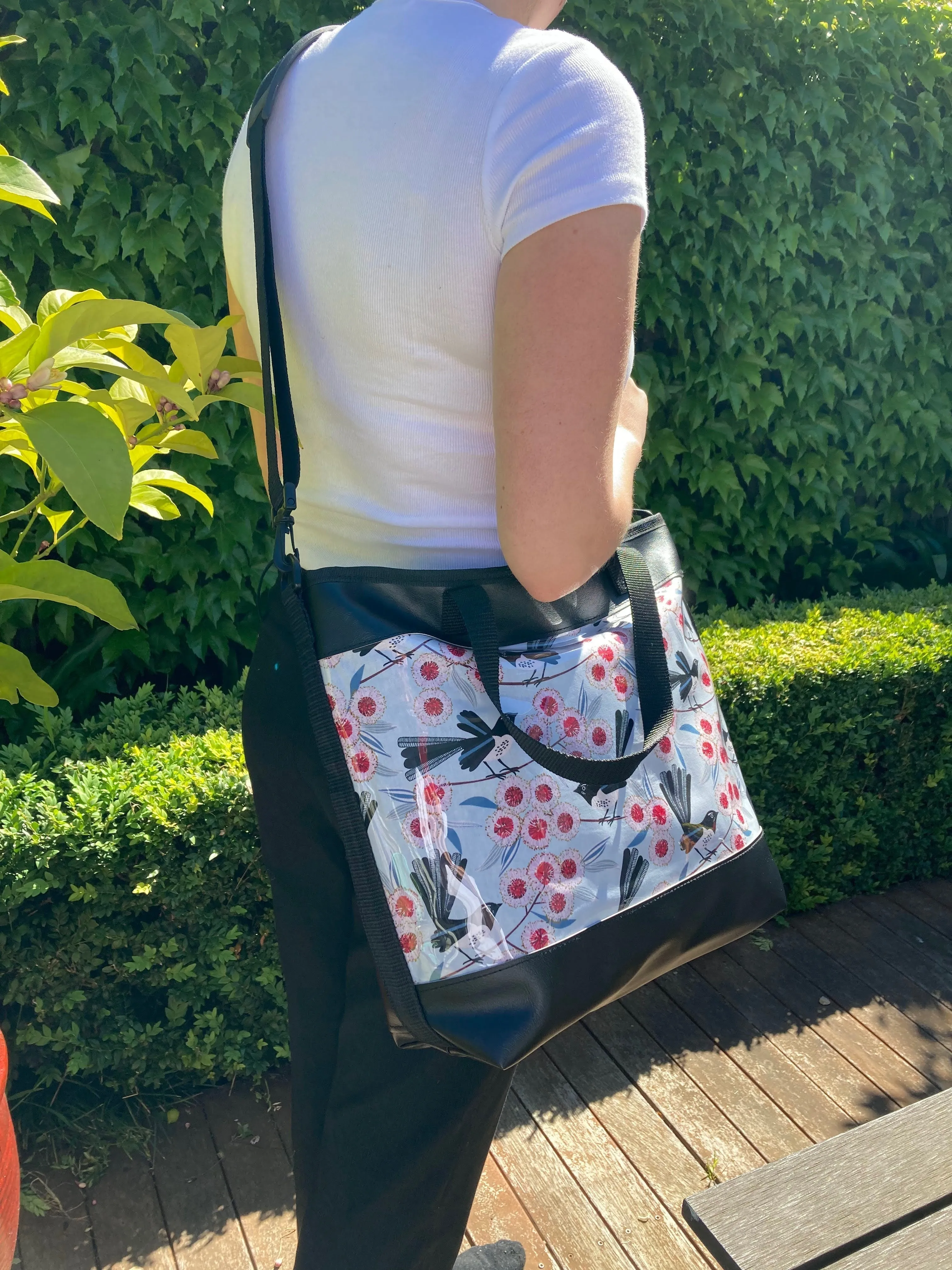 Carry All Bag - Protea Party Black