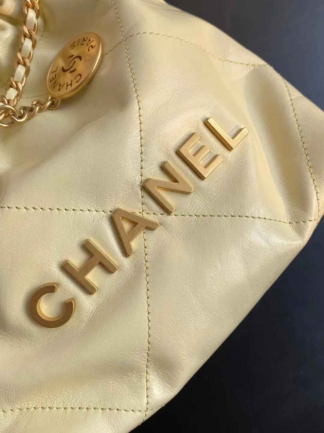 CC702 CHANEL 22 Mini Handbag / HIGHEST QUALITY VERSION / 7.8 × 7.4 × 2.3 in