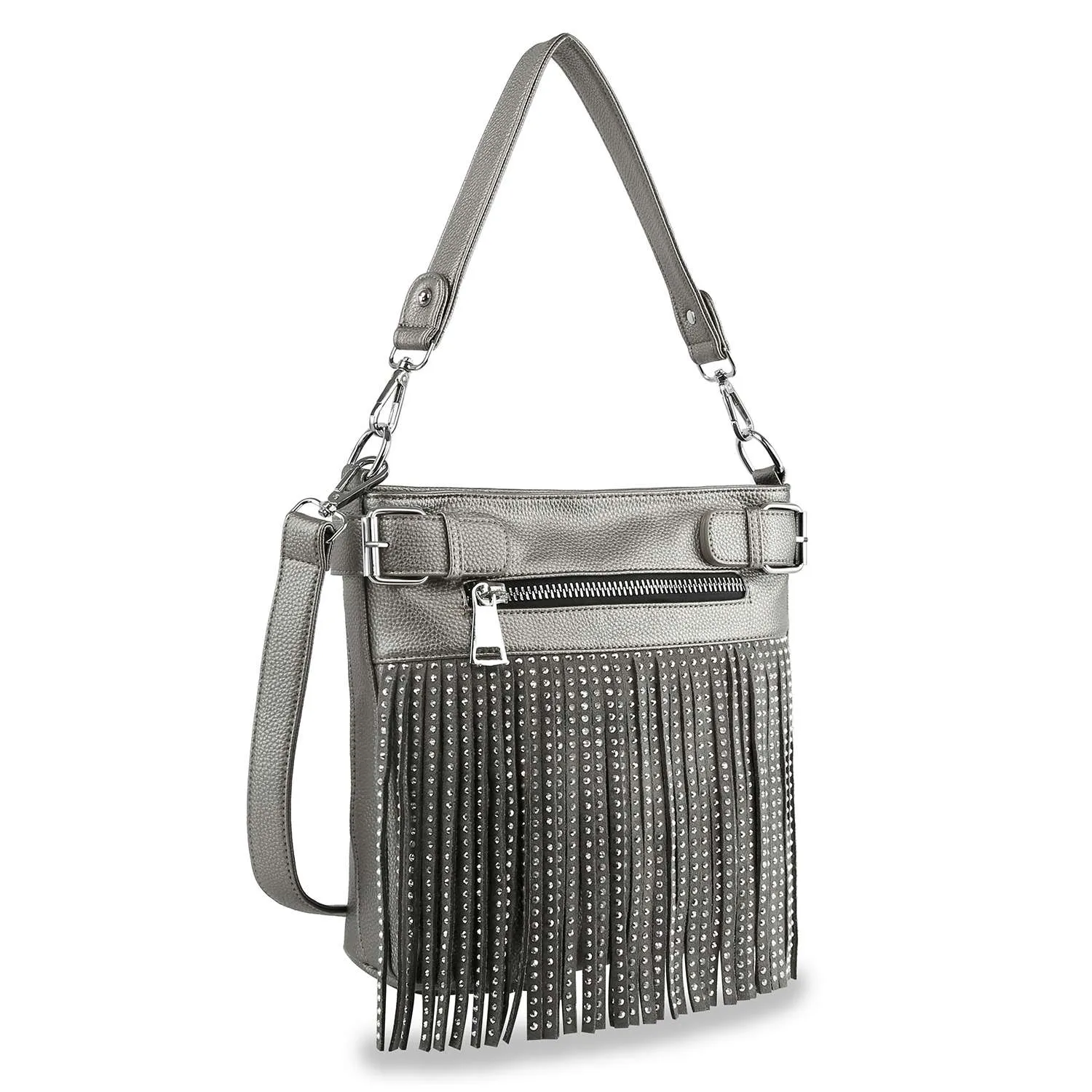 Classic Fringe Convertible Crossbody