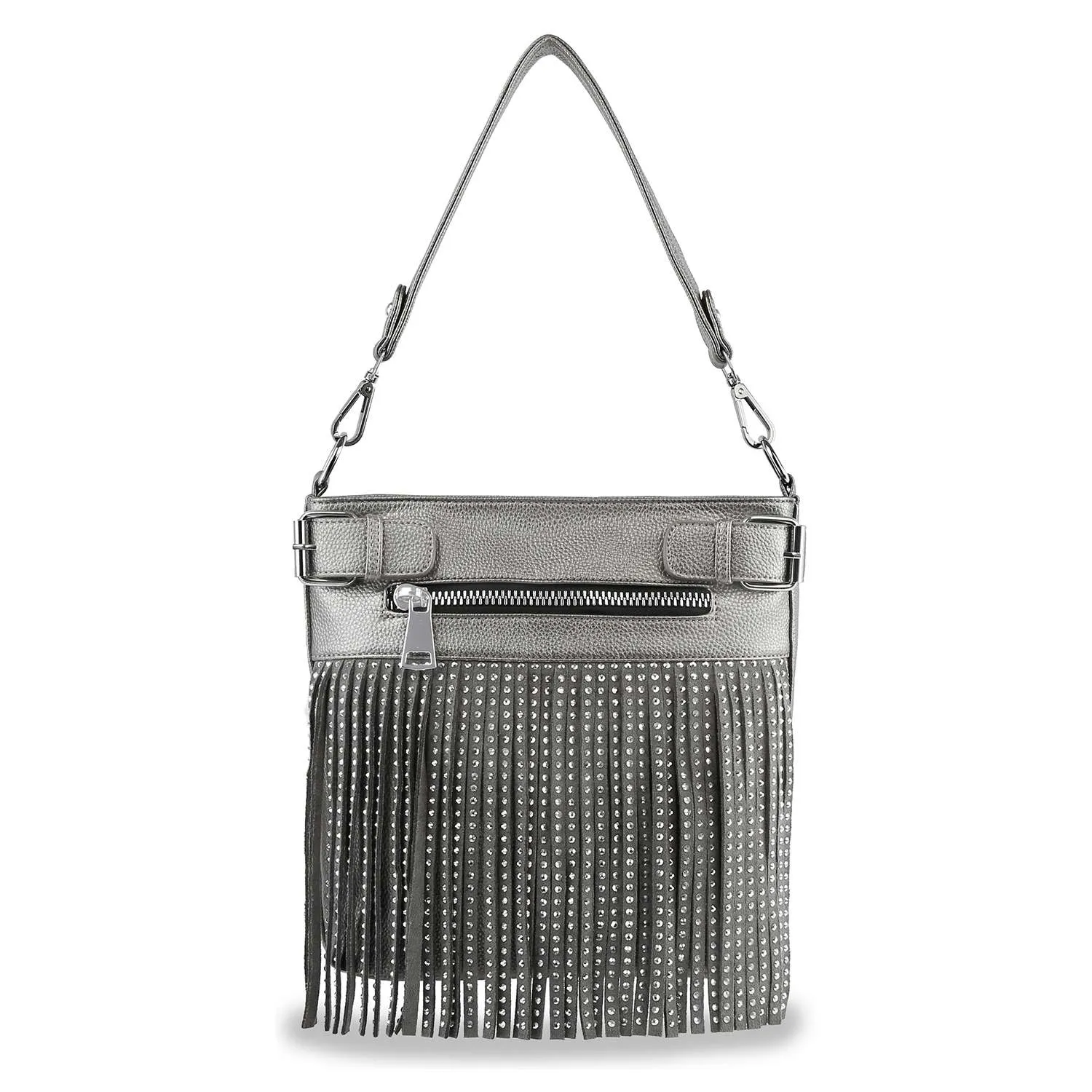 Classic Fringe Convertible Crossbody