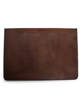 Classic Protection: Brown Leather Laptop Sleeves for Timeless Style