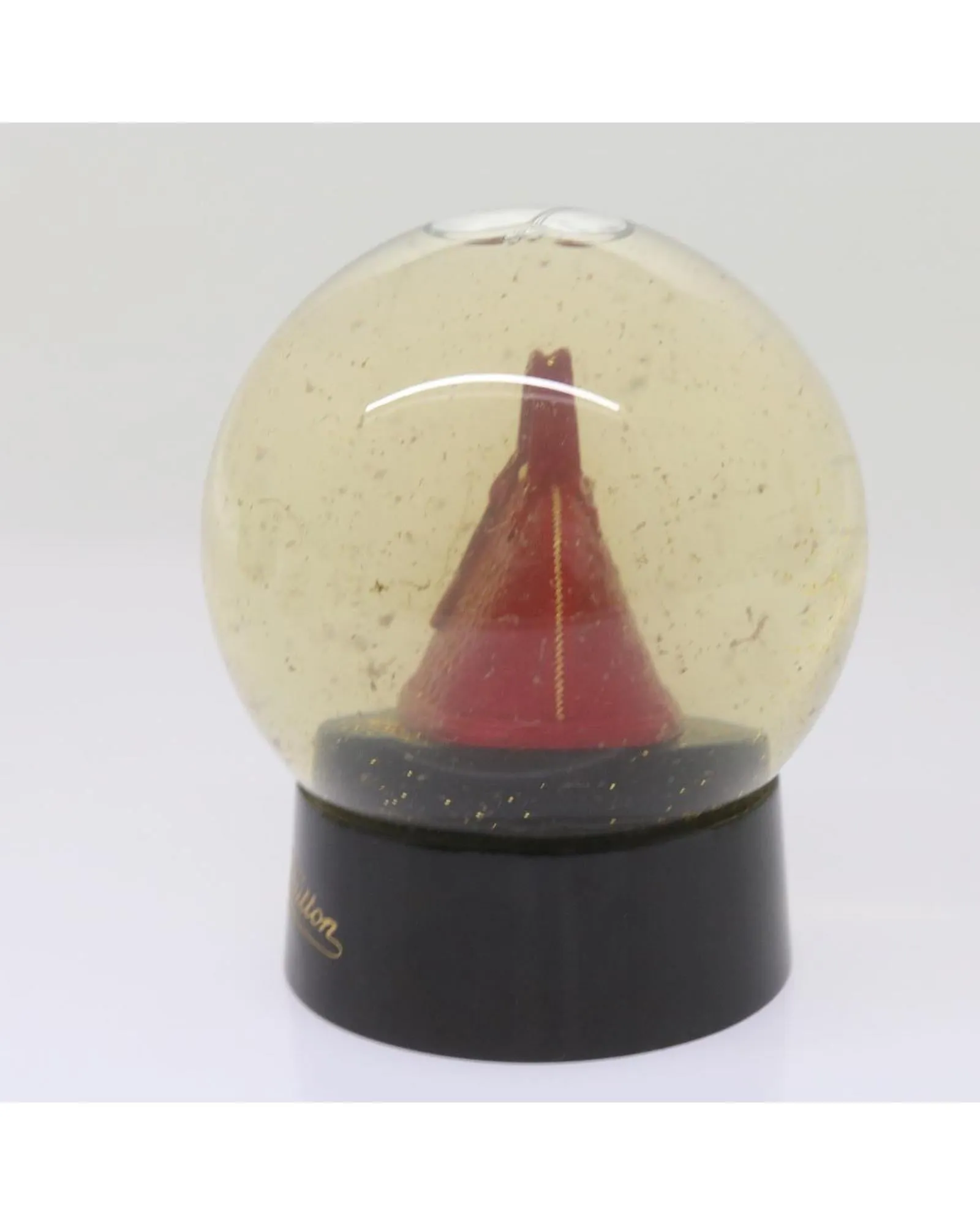 Clear Red Limited Edition Snow Globe Decoration