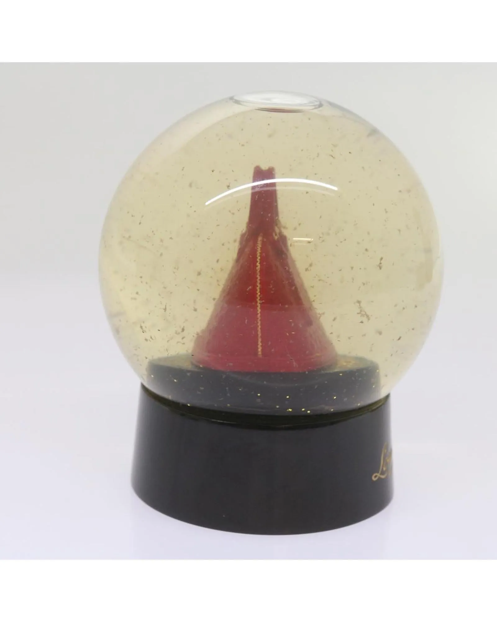 Clear Red Limited Edition Snow Globe Decoration