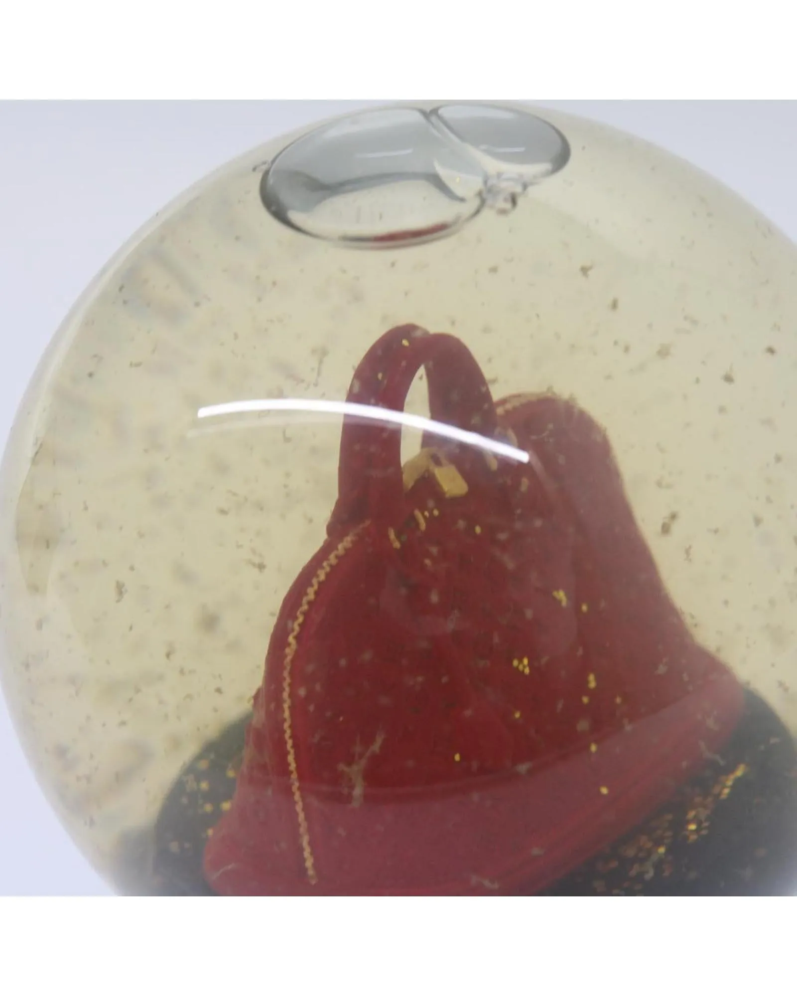 Clear Red Limited Edition Snow Globe Decoration