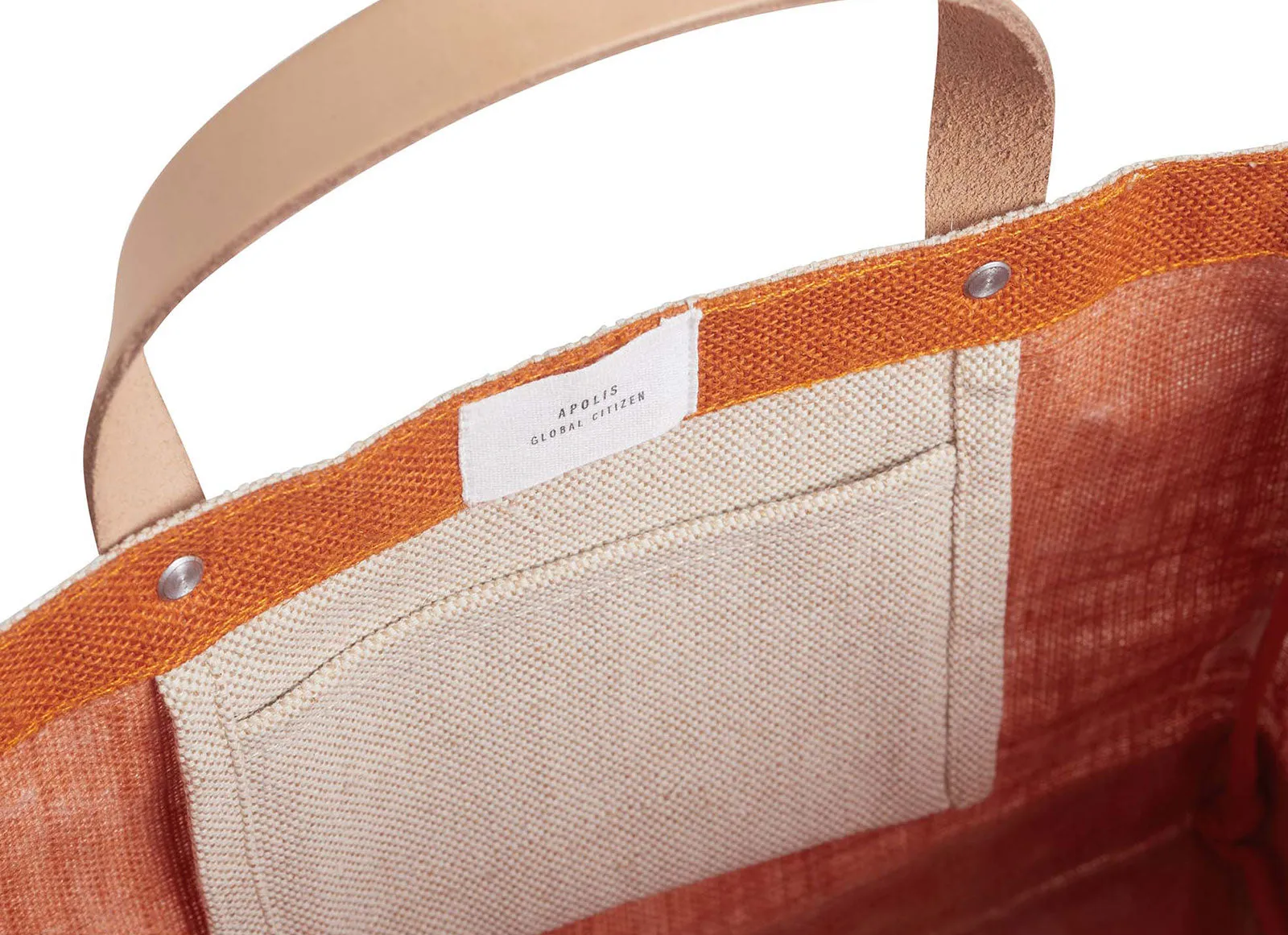 Customized Petite Market Bag in Citrus - Wholesale