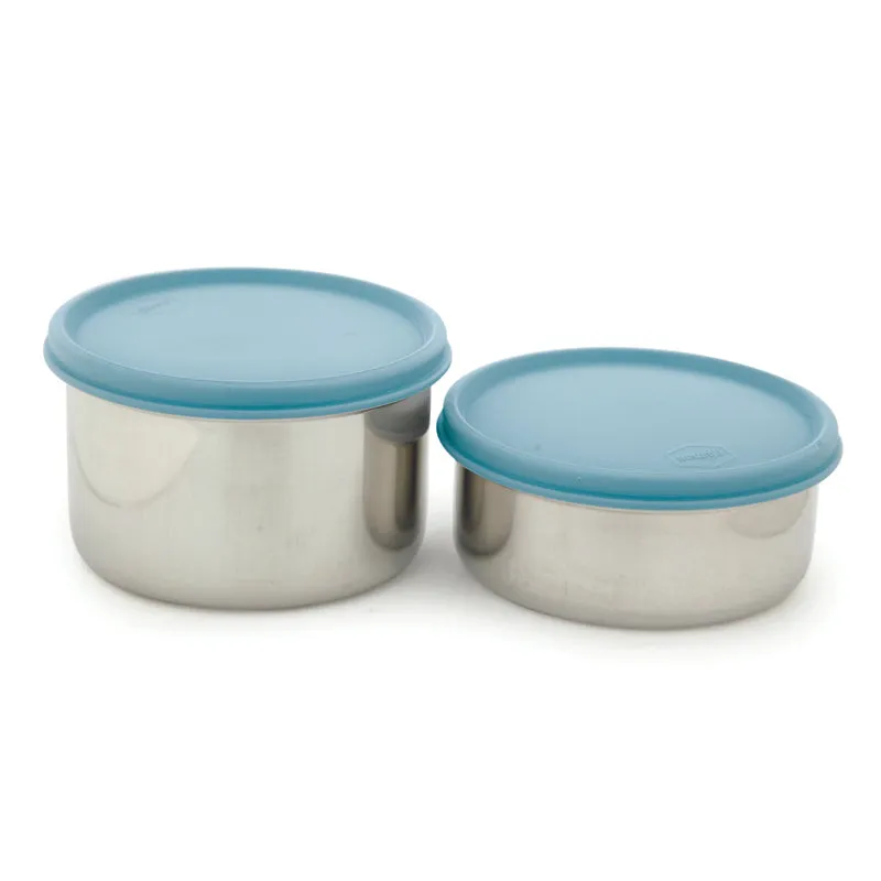 Darian Blue Lunch Box (500 ml/350 ml) - Three Piece Set