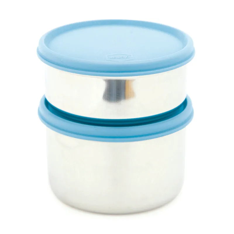 Darian Blue Lunch Box (500 ml/350 ml) - Three Piece Set