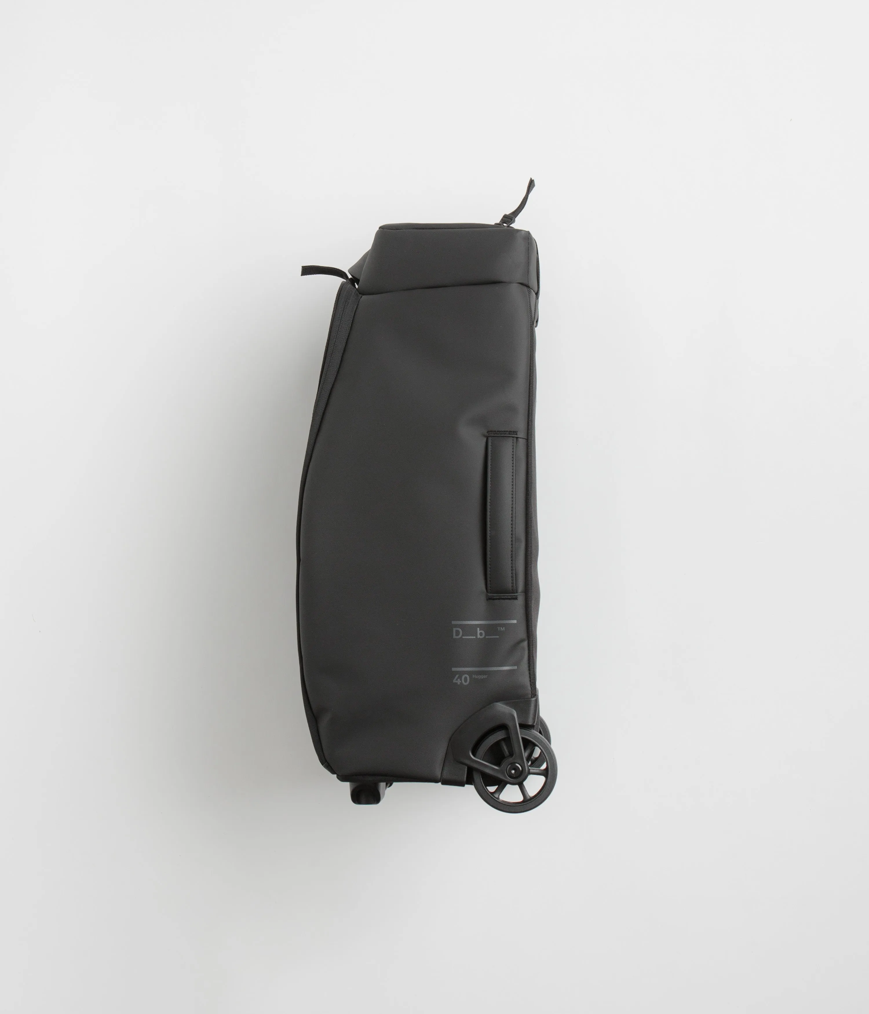 D_b_ Hugger 40L Carry-On Roller Bag - Black Out