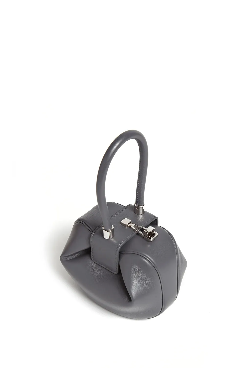 Demi Bag in Charcoal Nappa Leather