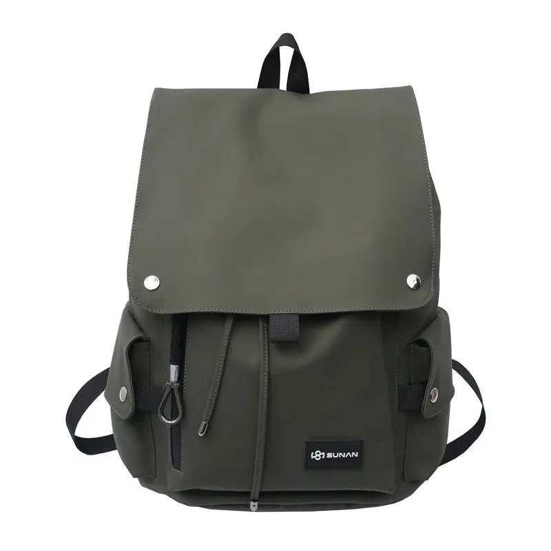 Drawstring School Bag - Women's Men's unisex Cool Backpack UCBRQ41 Travel Solid Fashion