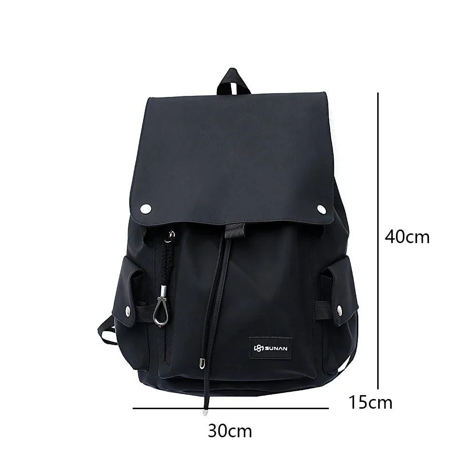 Drawstring School Bag - Women's Men's unisex Cool Backpack UCBRQ41 Travel Solid Fashion