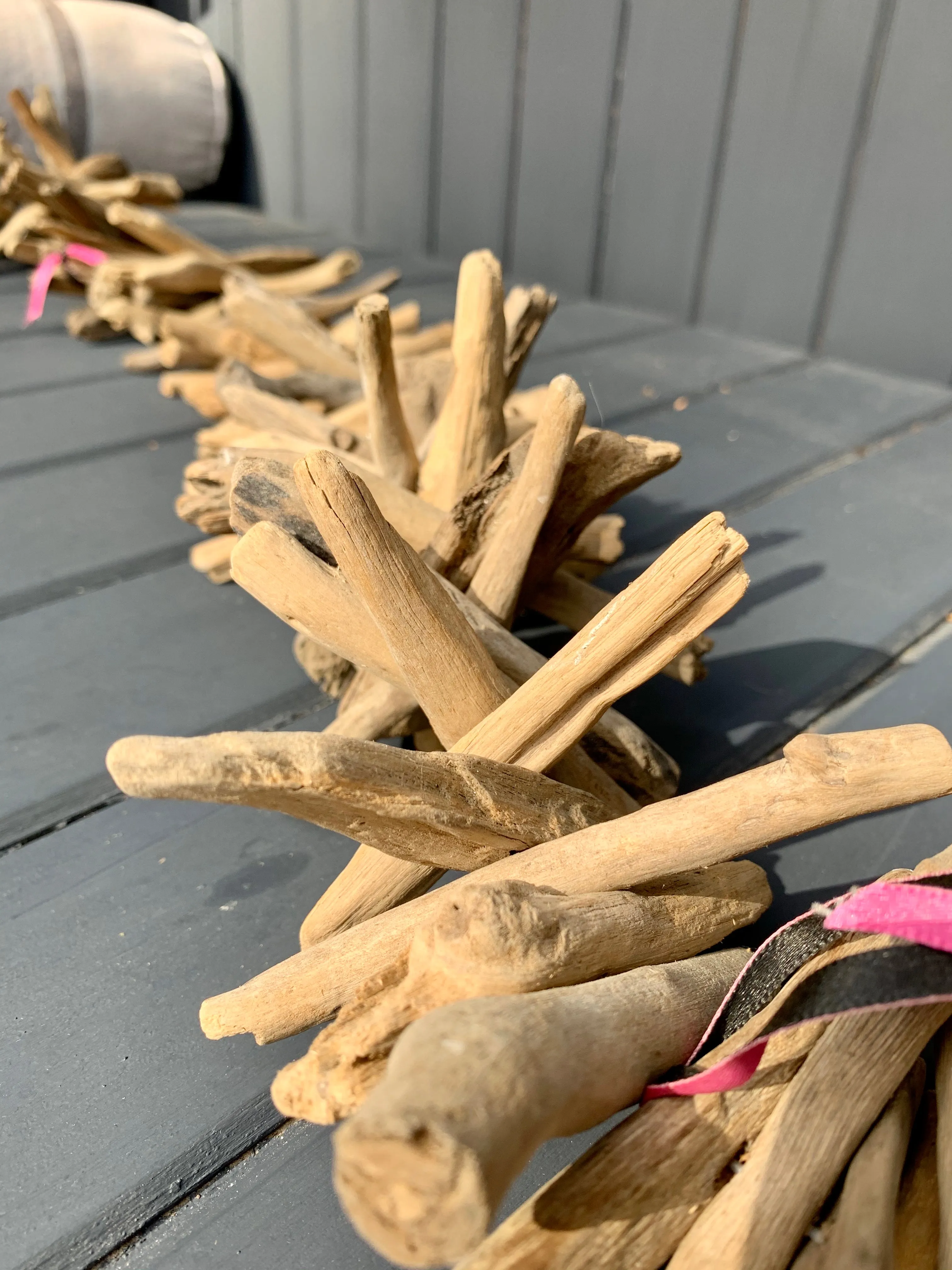 Driftwood garland