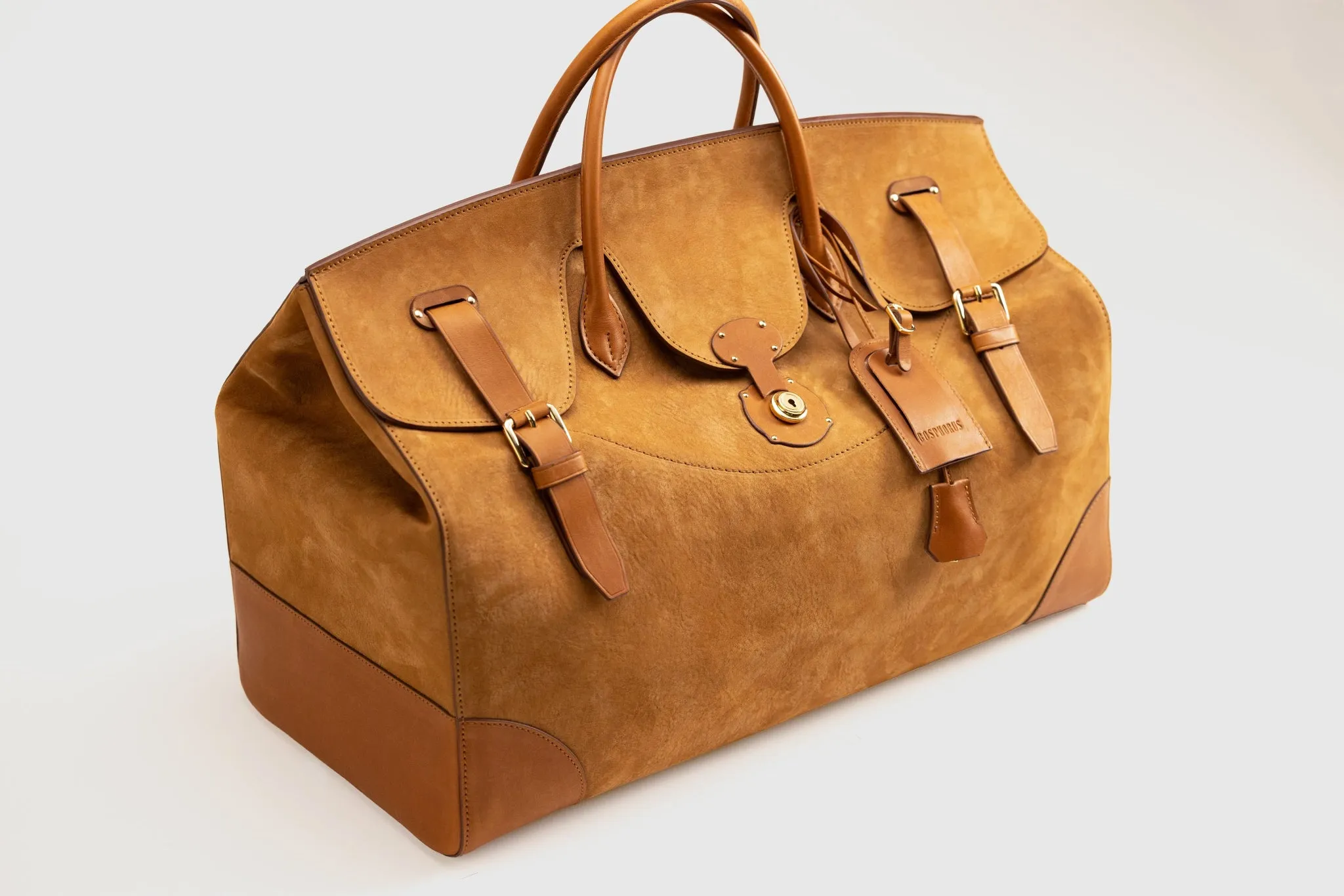 Duffle Bag - Nubuck Camel