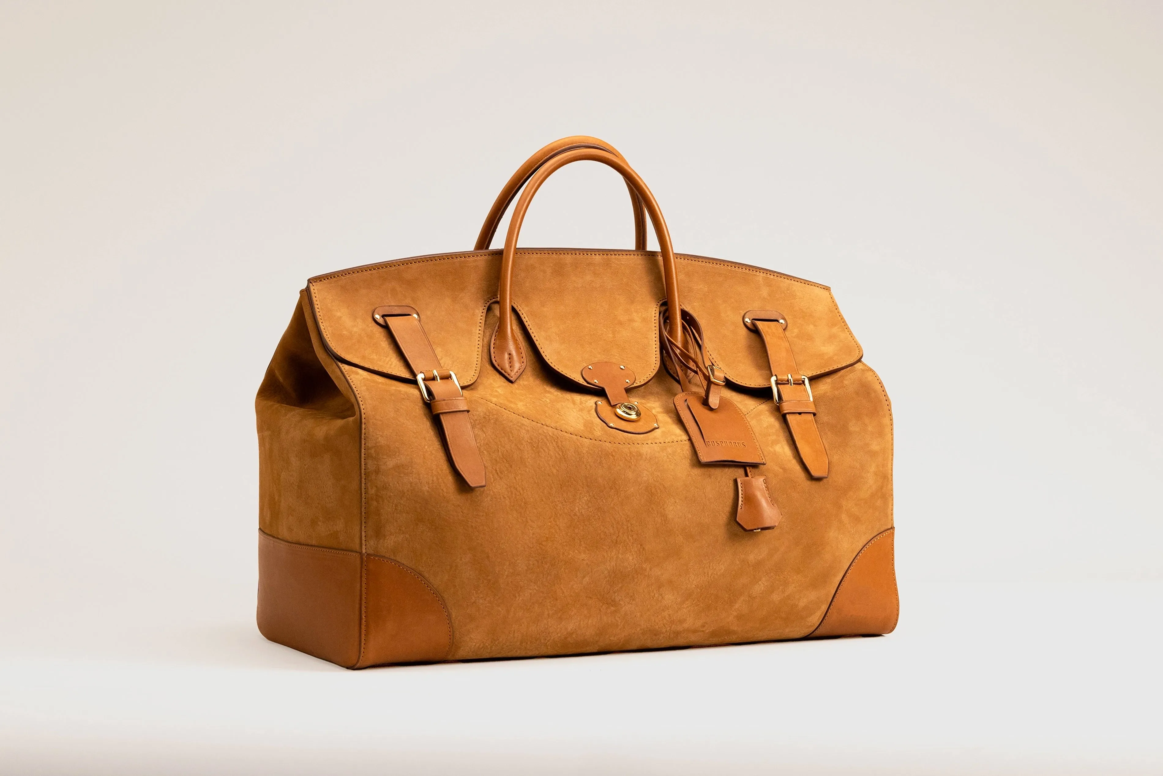 Duffle Bag - Nubuck Camel