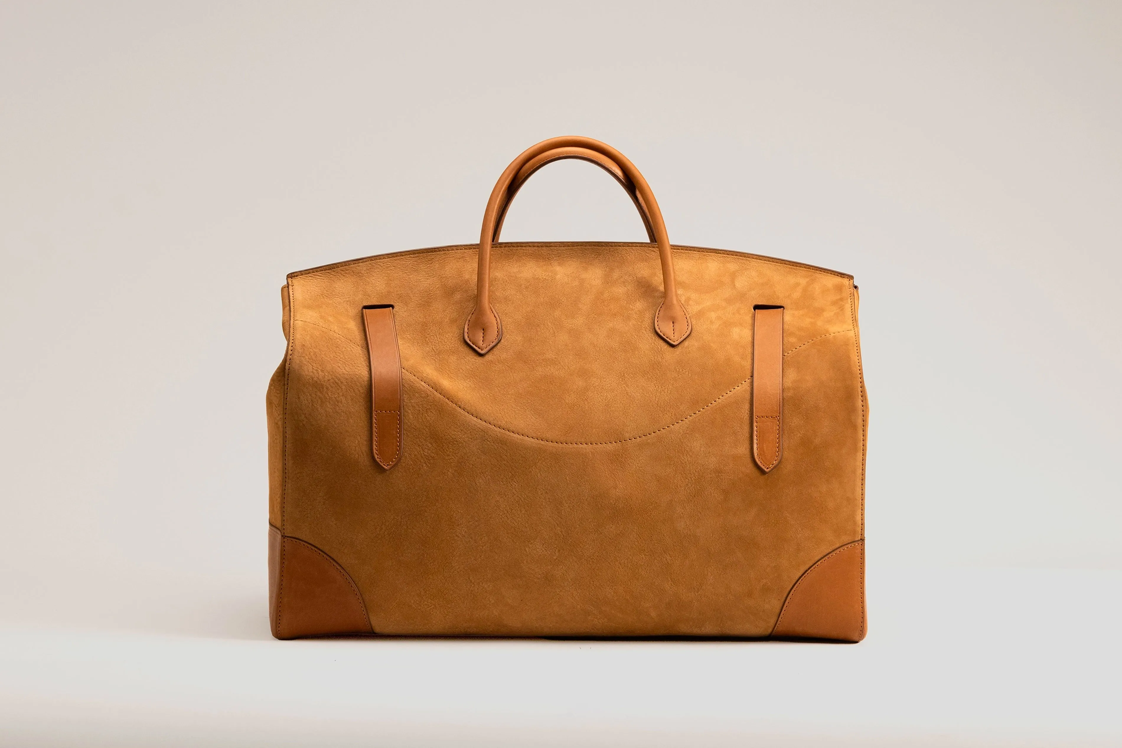 Duffle Bag - Nubuck Camel