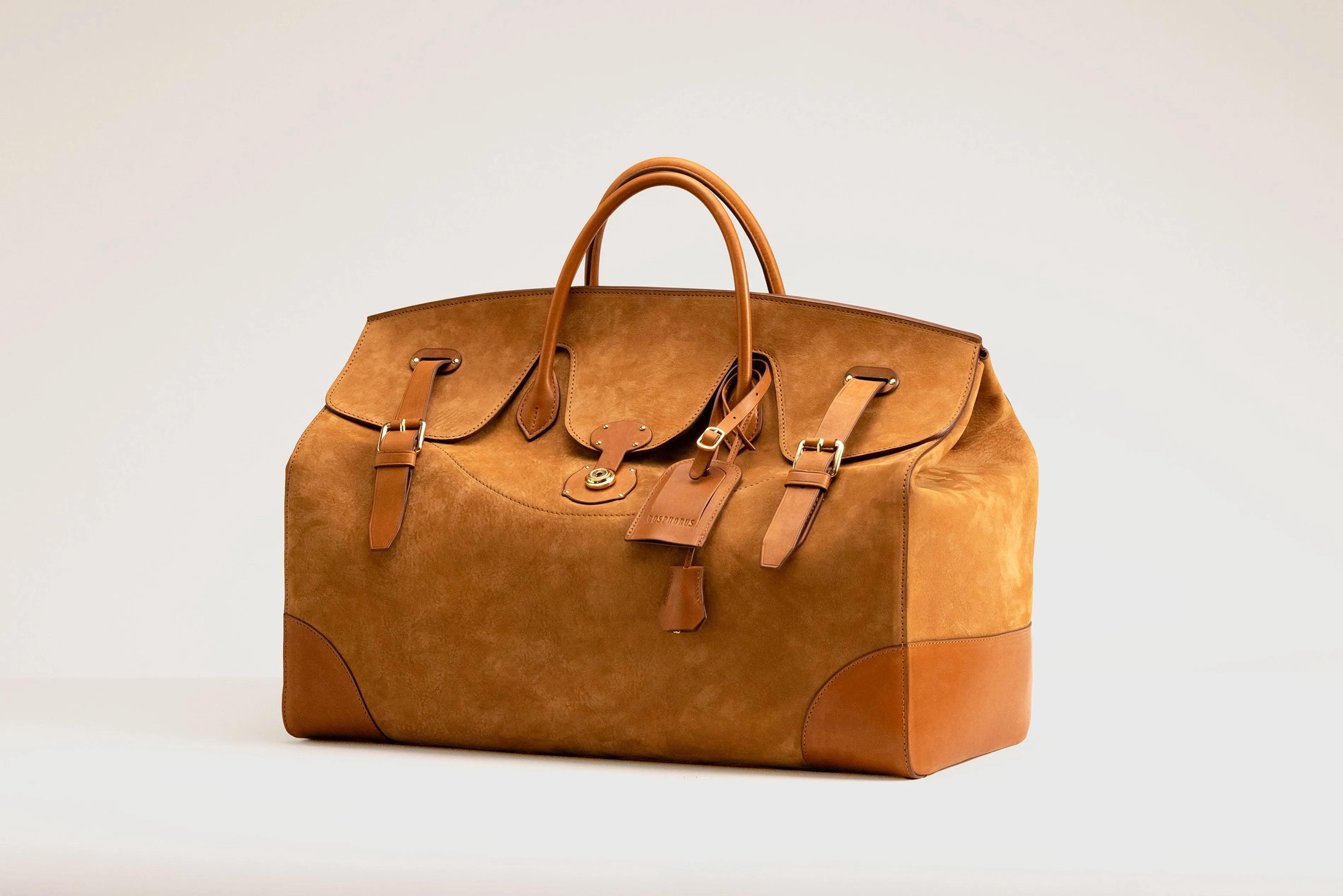 Duffle Bag - Nubuck Camel