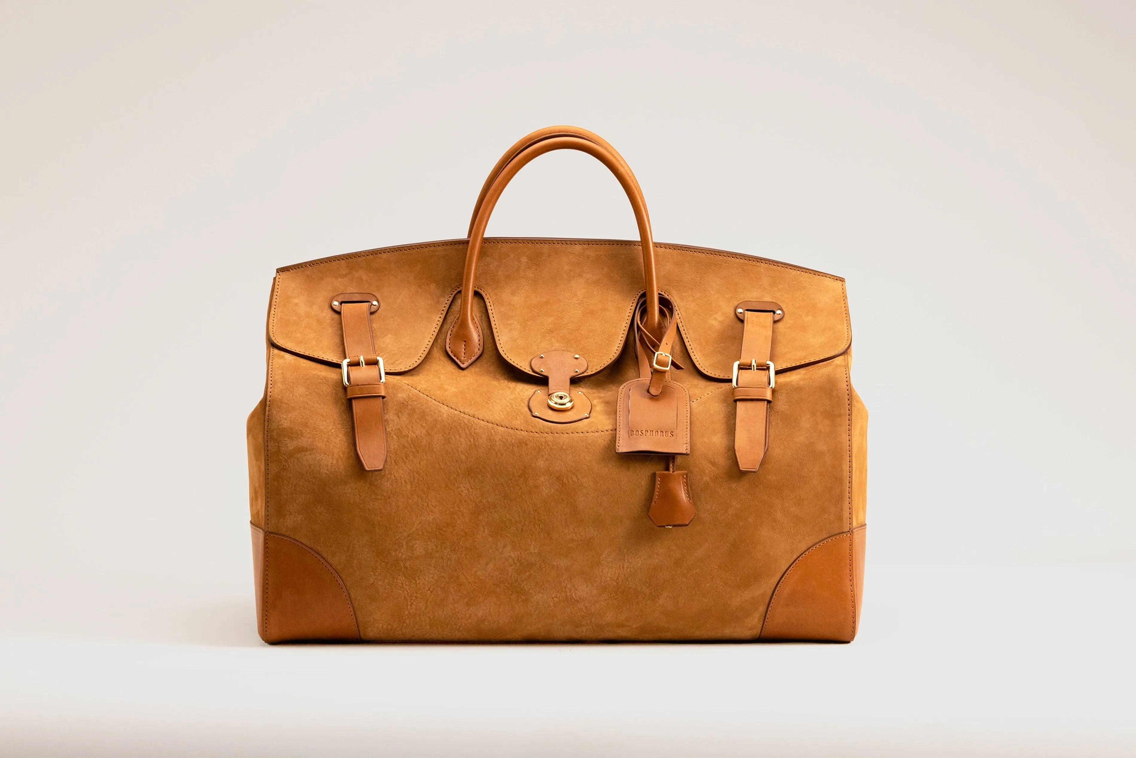 Duffle Bag - Nubuck Camel