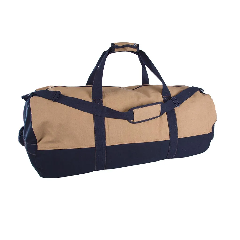 Duffle Bag with Zipper - 2 Tone - 18ƒ?? x 36ƒ??