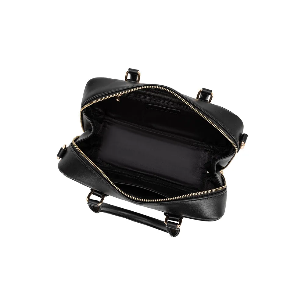 Eden Black Top Handle Bag - FINAL SALE