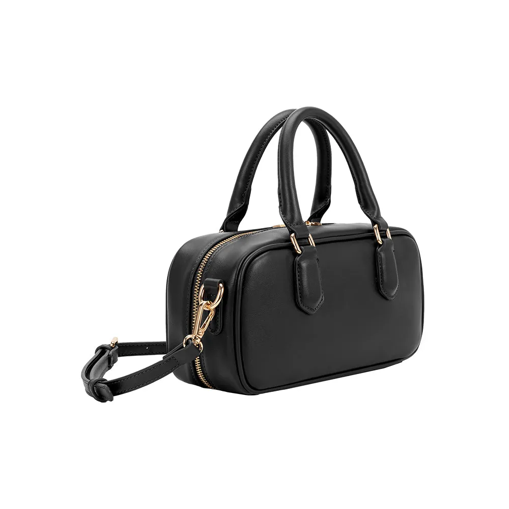 Eden Black Top Handle Bag - FINAL SALE