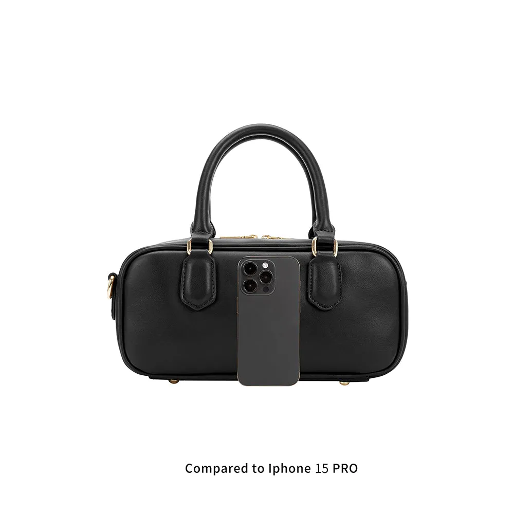 Eden Black Top Handle Bag - FINAL SALE