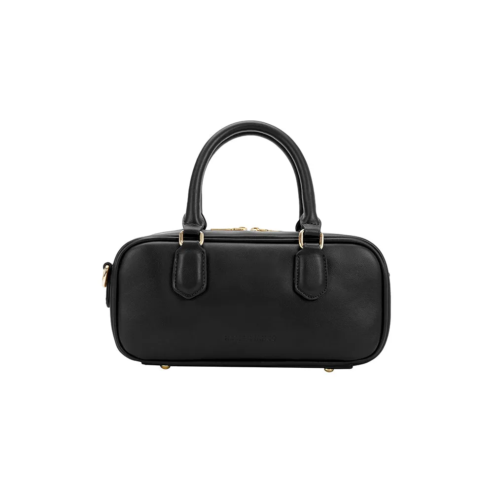 Eden Black Top Handle Bag - FINAL SALE