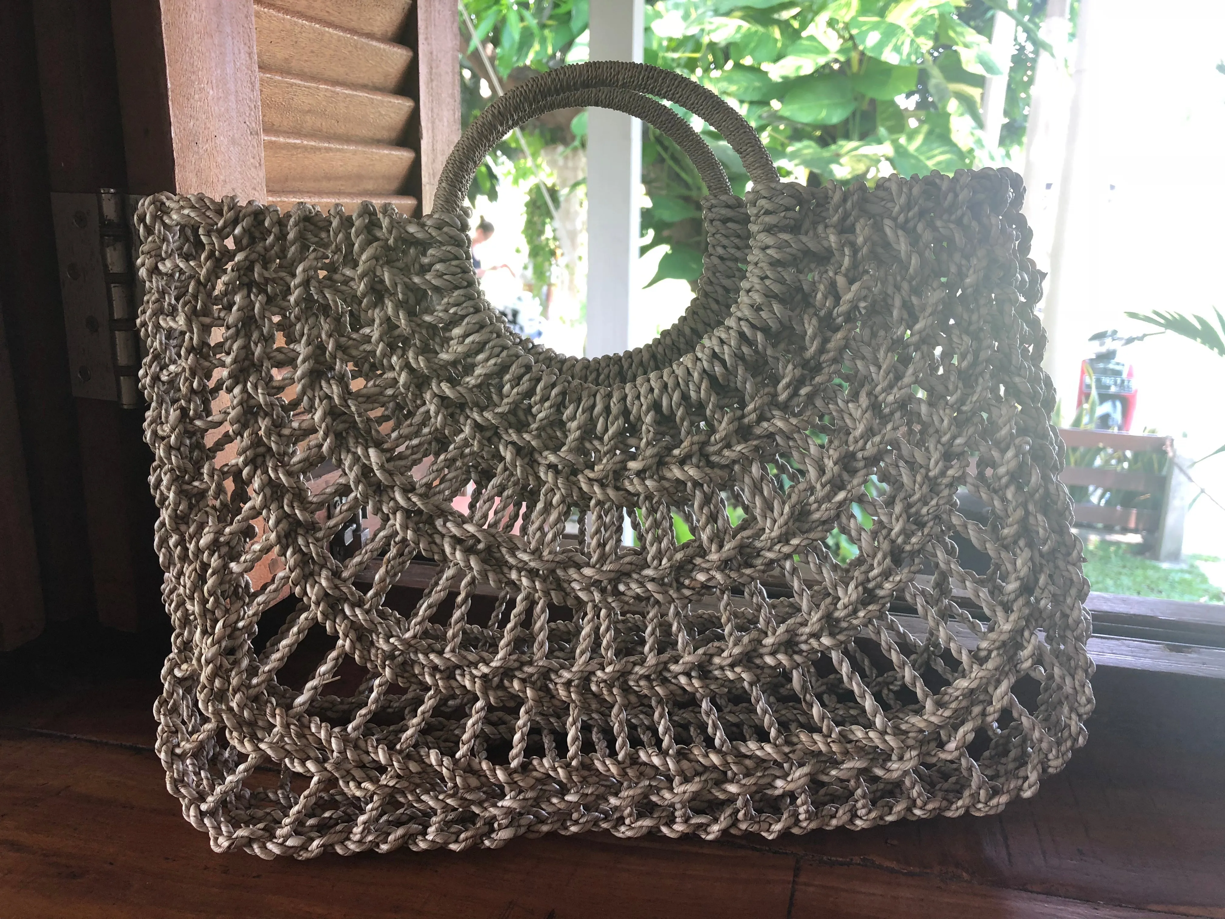 EKOLUV Woven Mini Shopper Tote