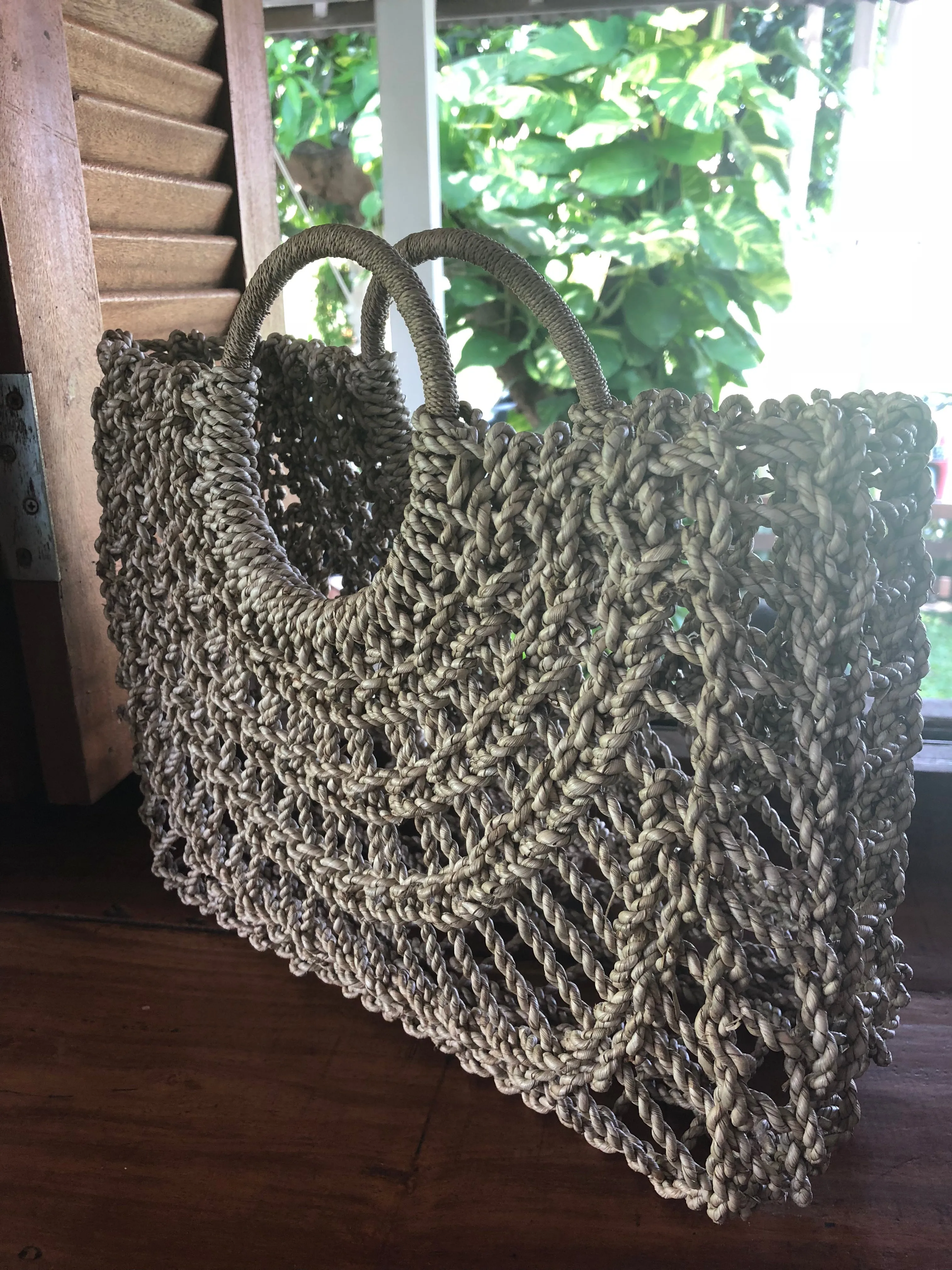 EKOLUV Woven Mini Shopper Tote