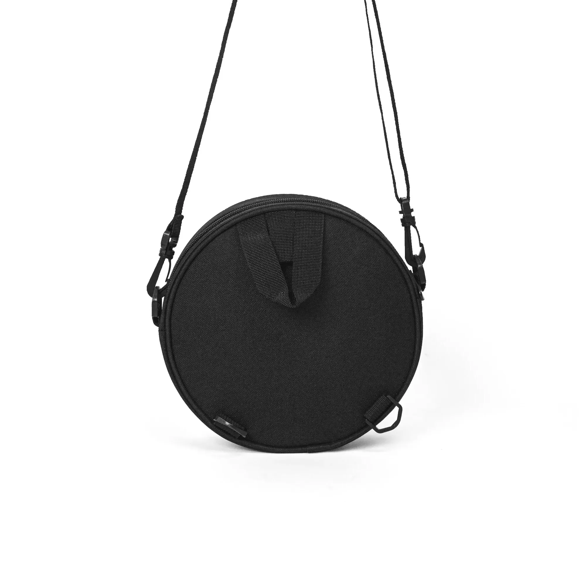 Electric Star Wave White Circle Crossbody Bag