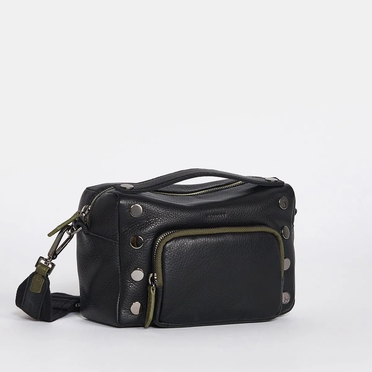 EVAN CROSSBODY SML - Cargo Black/Gunmetal