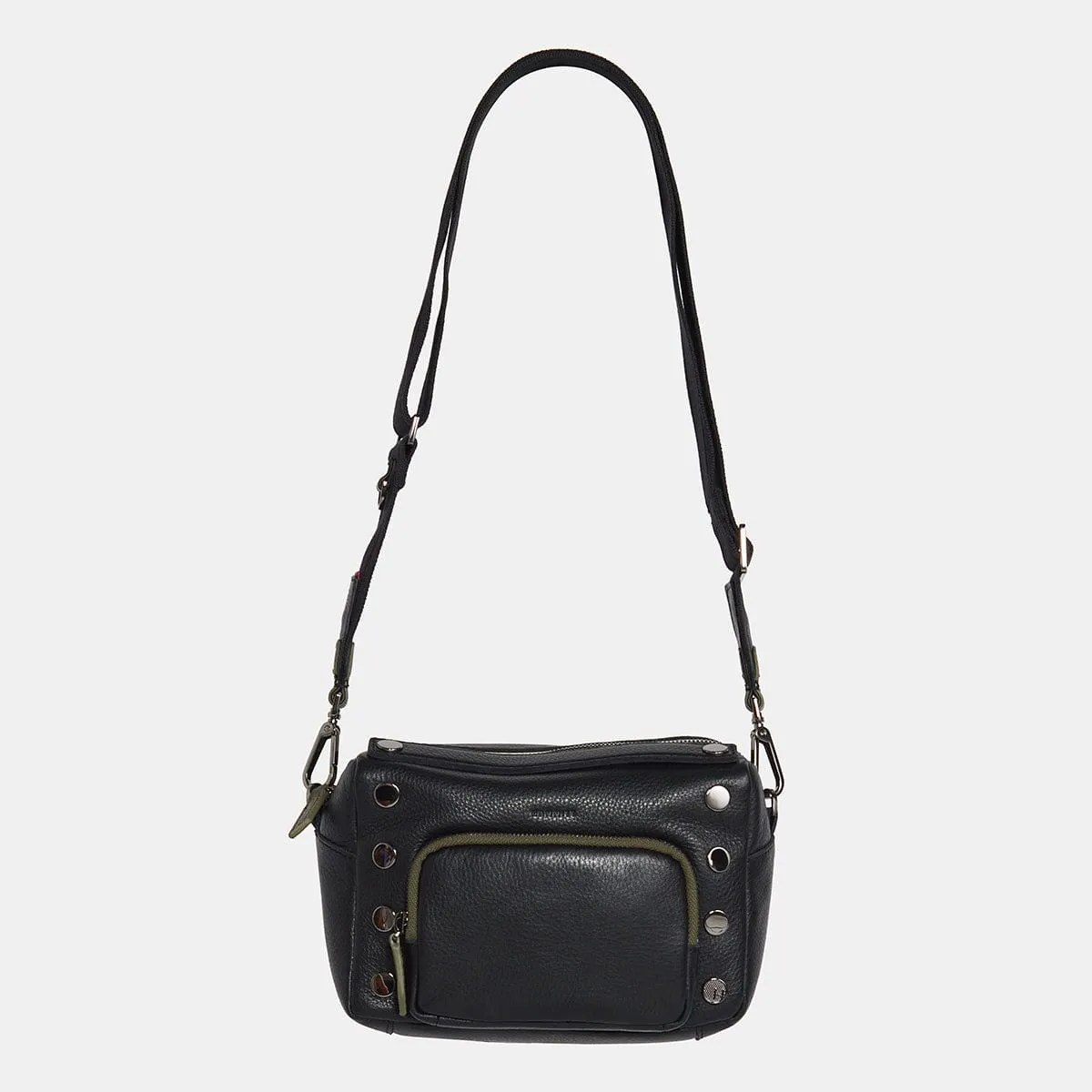 EVAN CROSSBODY SML - Cargo Black/Gunmetal