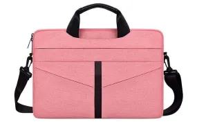 Executive Men's Zipper Designed Business Laptop Bag-Pink