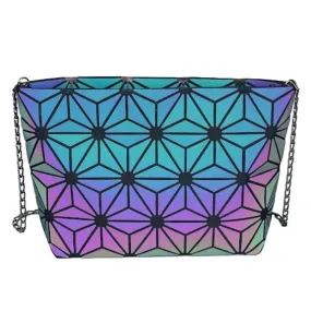 FabSeasons Luminous Geometric design Sling Bag/Pouch Girls and Women