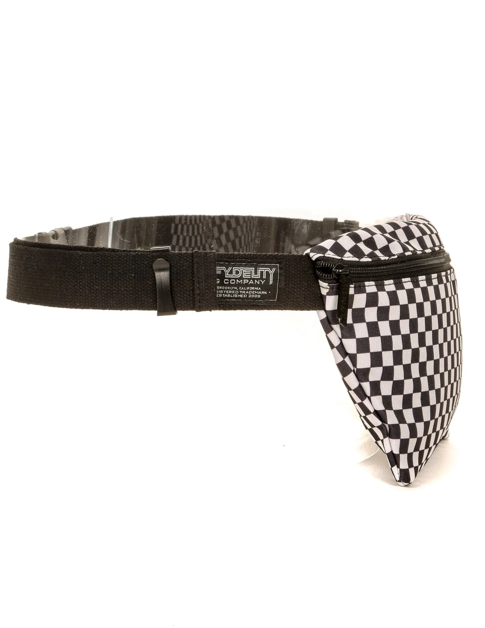 Fanny Pack | XL Plus-Size |INDY Check Black