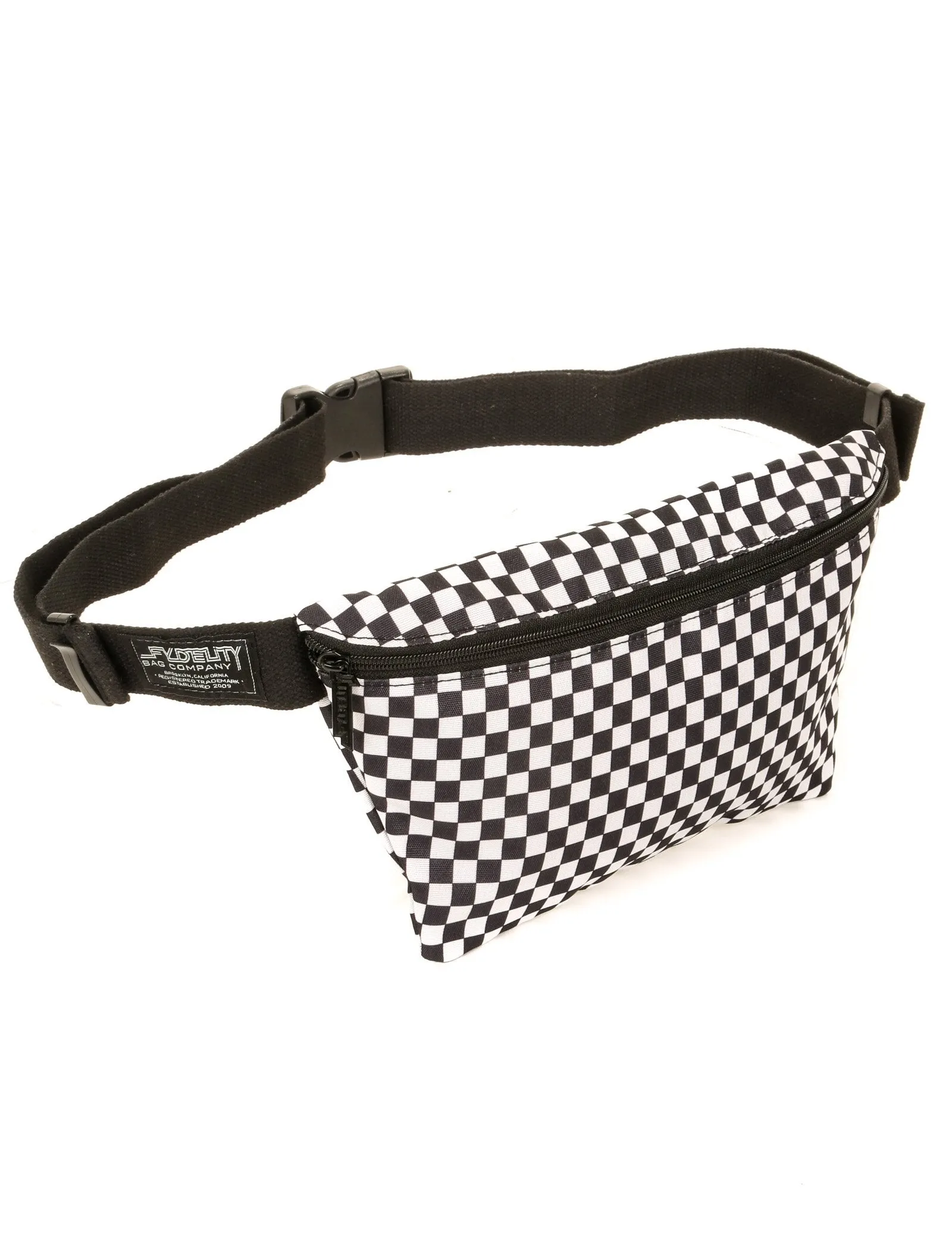 Fanny Pack | XL Plus-Size |INDY Check Black