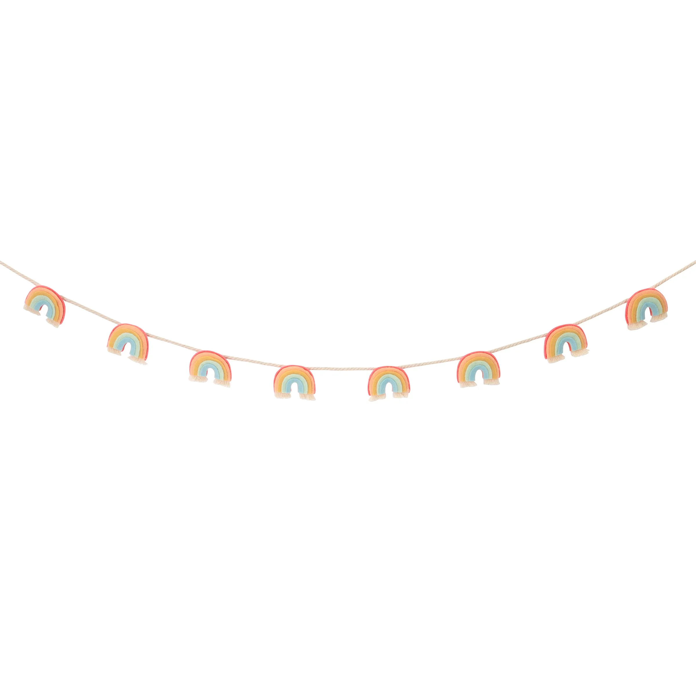 Felt Rainbow Garland