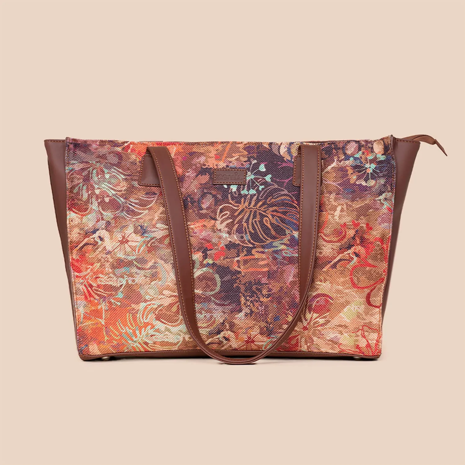 FloLov & Paisley Print - Office Tote Bag & Sling Bag Combo