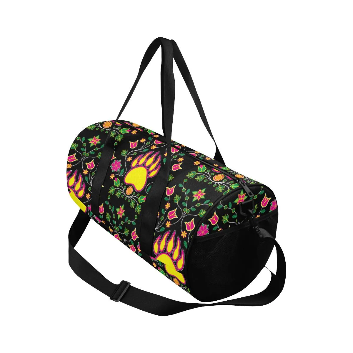 Floral Bearpaw Duffle Bag