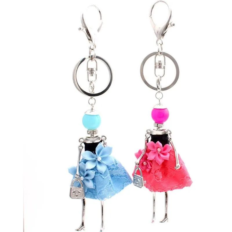 Flower Power Fashionista Keychain Dolls - Limited Edition