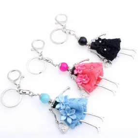 Flower Power Fashionista Keychain Dolls - Limited Edition