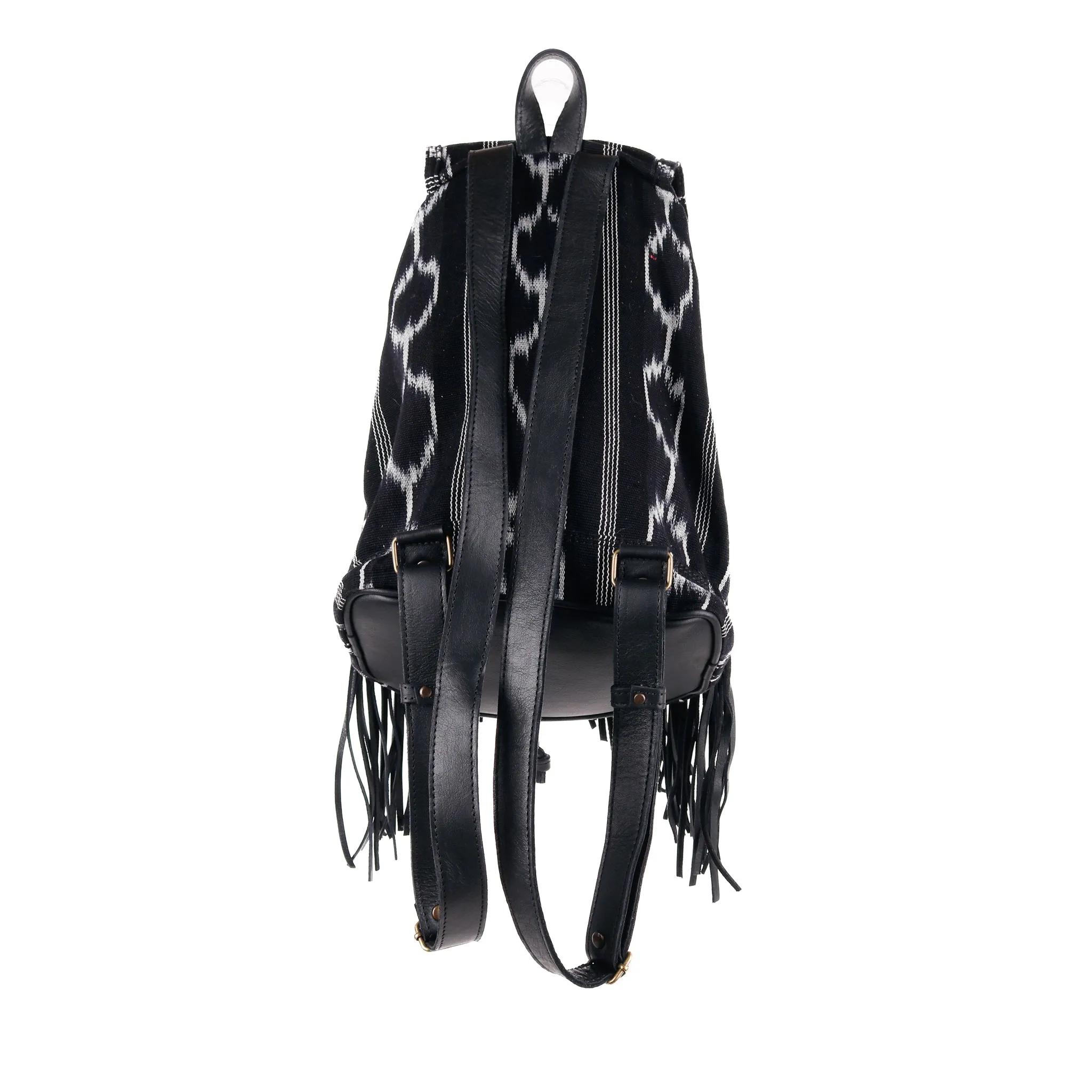 FRINGE BACKPACK - RAVEN - BLACK