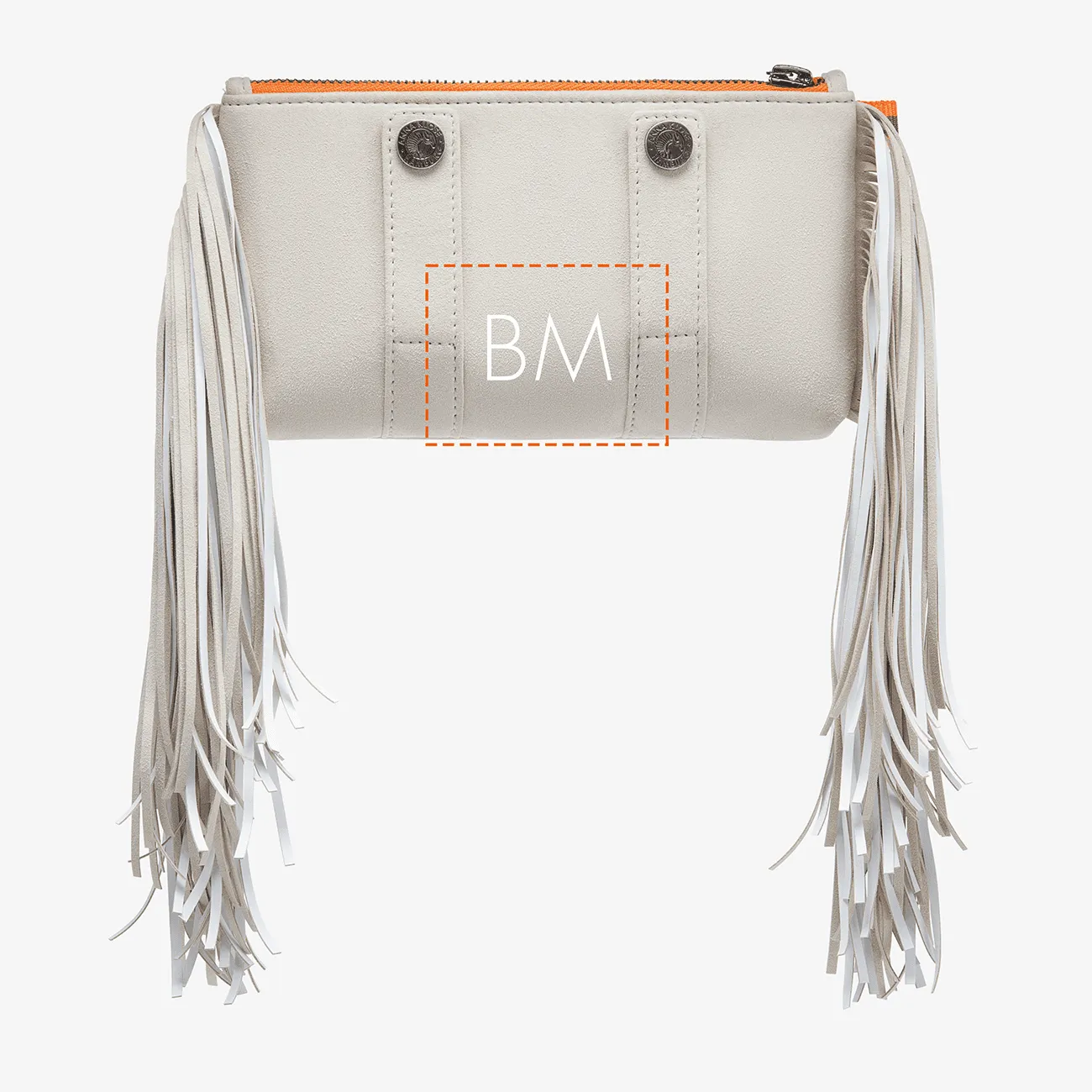 Fringe Beltbag "Wellington Blond" with white print