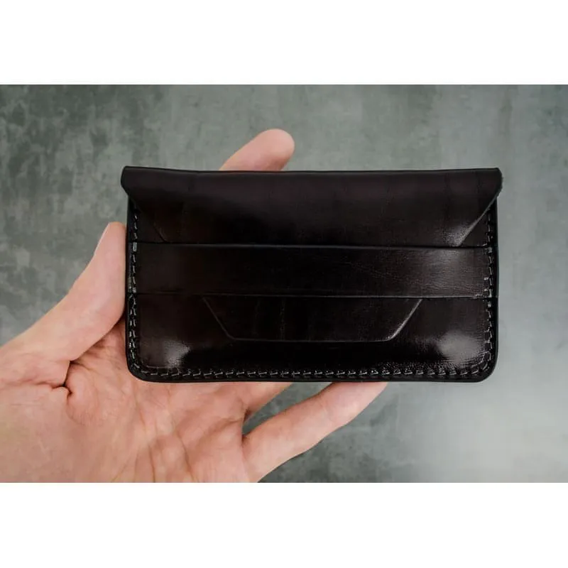 Full Grain Italian Leather Credit Card Holder Business Card Case, Wallet  - Lucky Jim