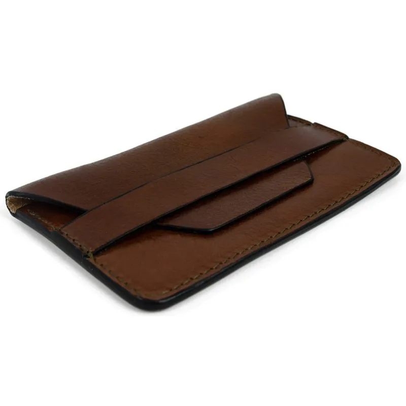 Full Grain Italian Leather Credit Card Holder Business Card Case, Wallet  - Lucky Jim