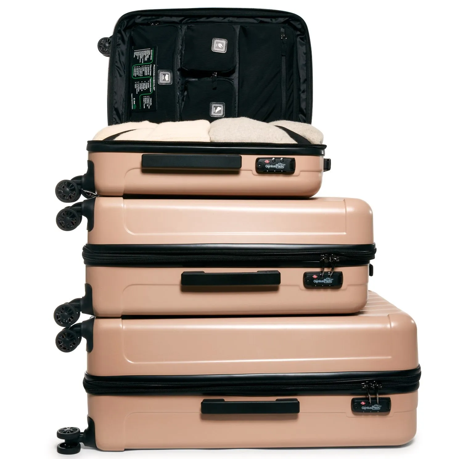 Genius Pack Luggage Models