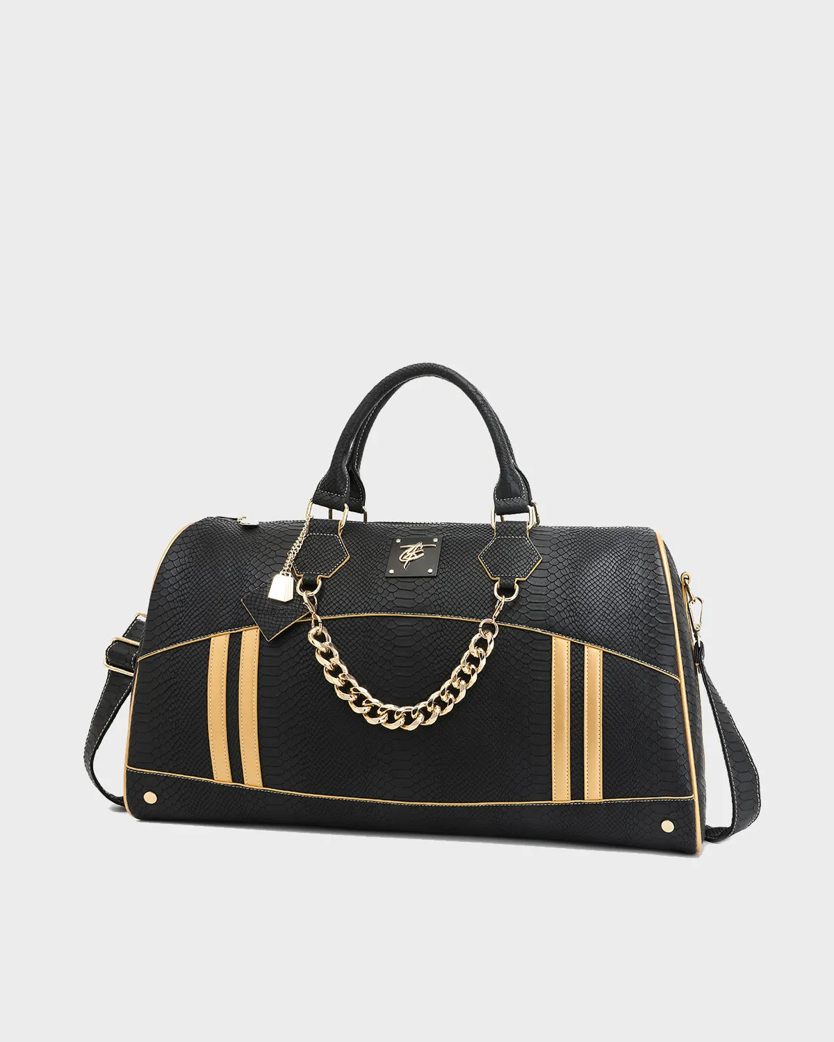 Goddess Duffle Bag in Black