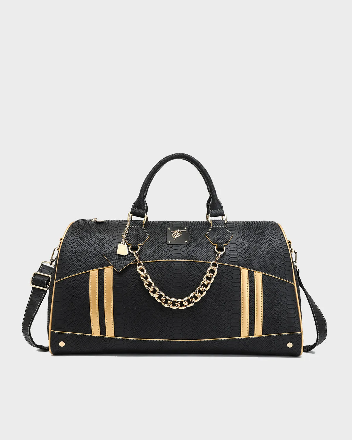 Goddess Duffle Bag in Black