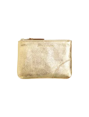 Gold Small Zip Wallet